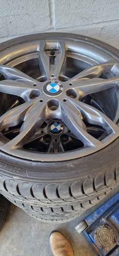 Grey alloy wheels and - 18,
